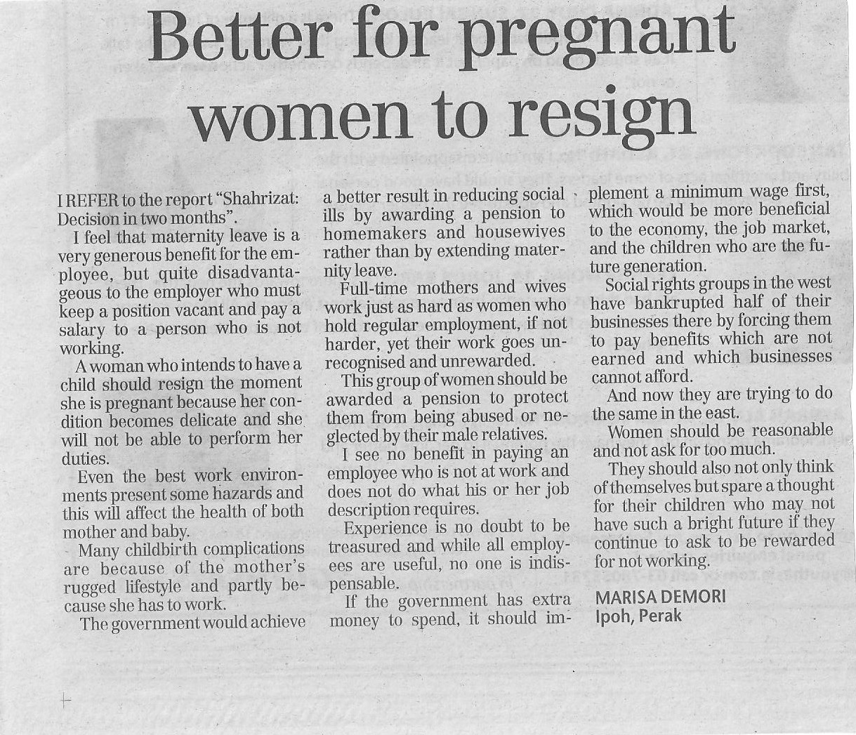 Resignation Letter After Maternity Leave from disquietblog.files.wordpress.com